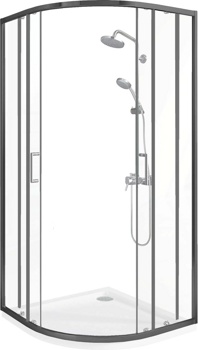 Душевой угол GooD DooR Lite R-80-C-GM - фото2