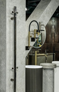 Полотенцесушитель электрический Boheme Uno 726-SGM, графит глянец - фото2