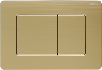 Смывная клавиша Burke тип 03, матовое золото - фото