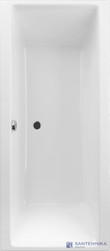 Акриловая ванна Excellent Pryzmat Slim 180x80