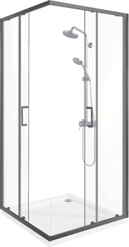 Душевой угол GooD DooR Lite CR-90-C-GM - фото2