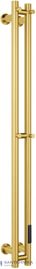 Полотенцесушитель электрический Raglo R350.11.03, золото матовое