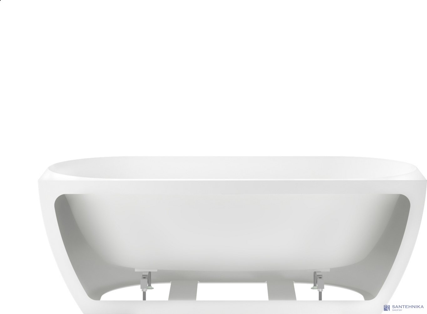 Акриловая ванна Wellsee Belle Spa 3.0 170x80, слив белый