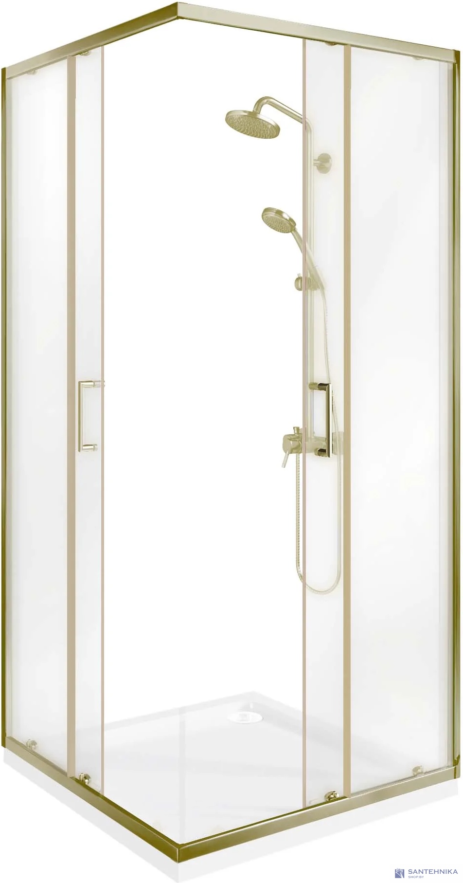 Душевой угол GooD DooR Lite CR-90-C-BG