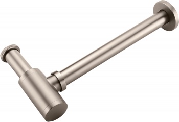 Сифон для раковины Boheme Chrome 609-NB, никель брашированный - фото