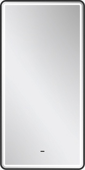 Зеркало Equil Stoune 50х90, черный - фото2