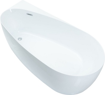 Акриловая ванна Allen Brau Priority 2 170x80, белый глянец - фото