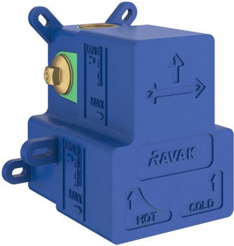Корпус для смесителей скрытого монтажа Ravak R-box вертикальный O2 RB 07E.50 - фото