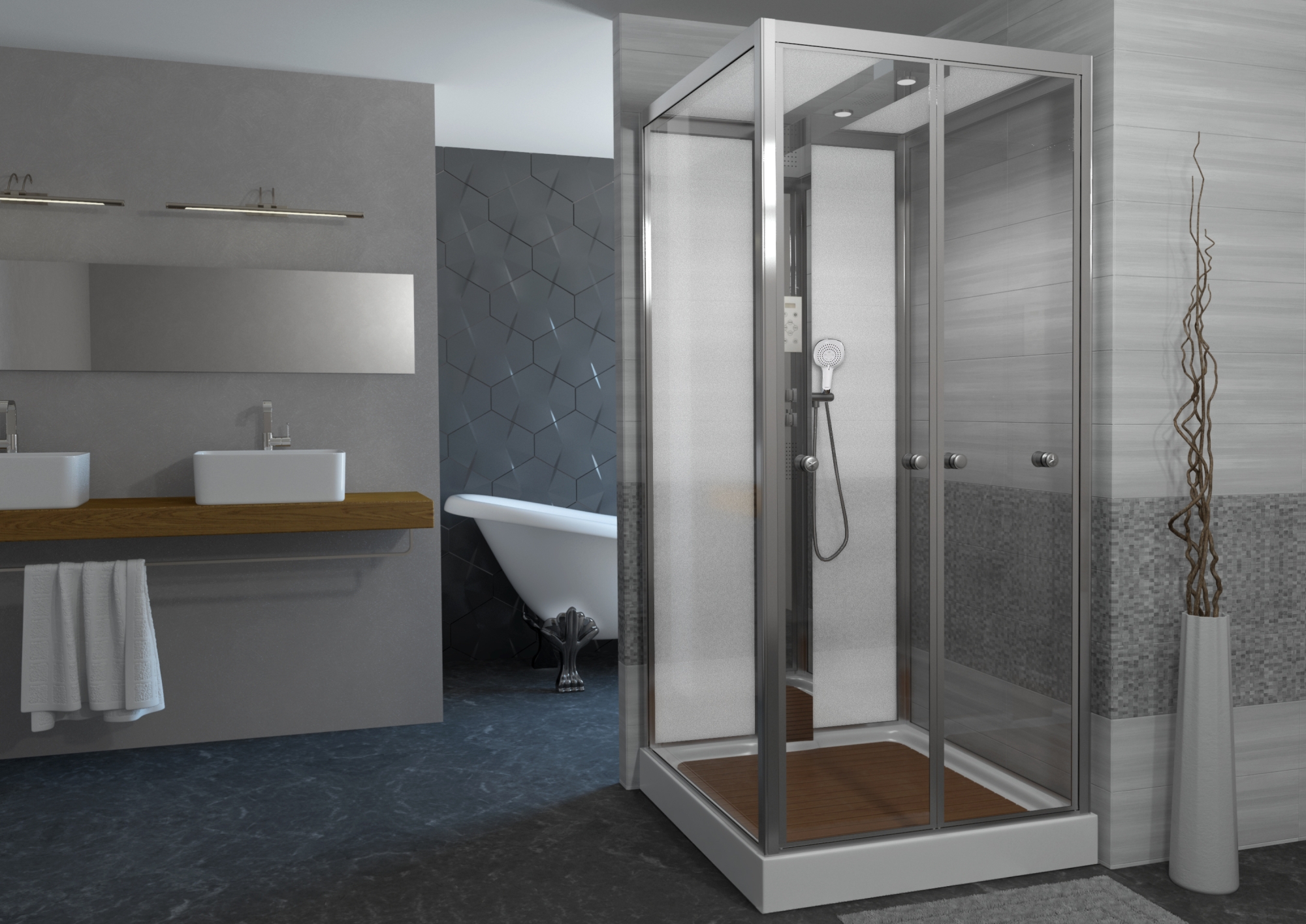 Душевая кабина AvaCan Z111MT - фото2