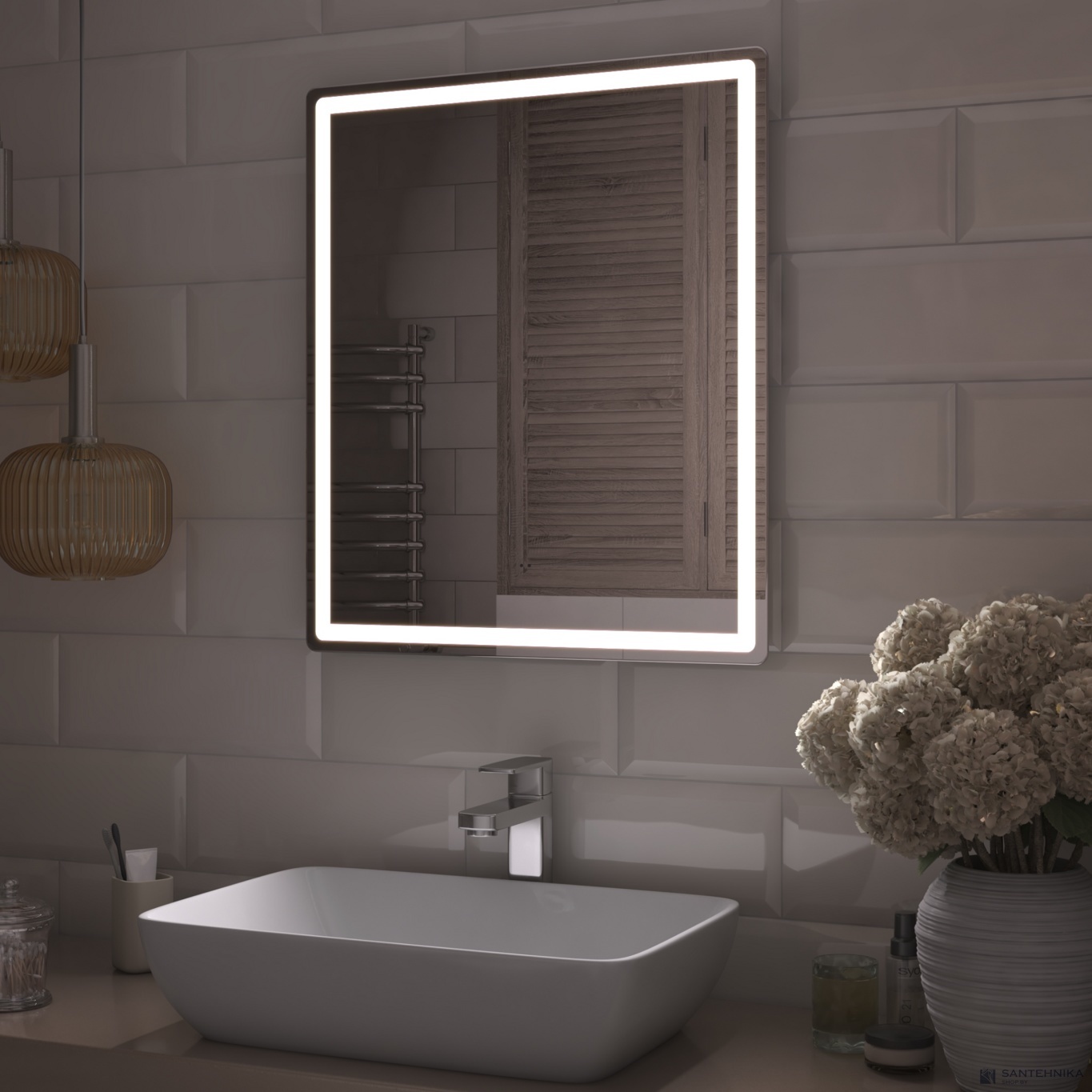 Зеркало Vigo Geometry Classic 600