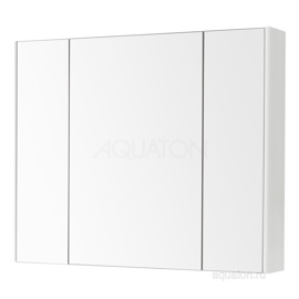 Зеркальный шкаф Aquaton Беверли 100 белый 1A237202BV010 - фото