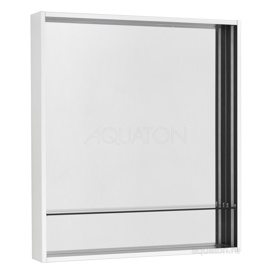 Зеркальный шкаф Aquaton Ривьера 60 белый матовый 1A238902RVX20 - фото