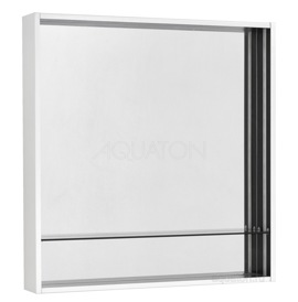 Зеркальный шкаф Aquaton Ривьера 80 белый матовый 1A239102RVX20 - фото