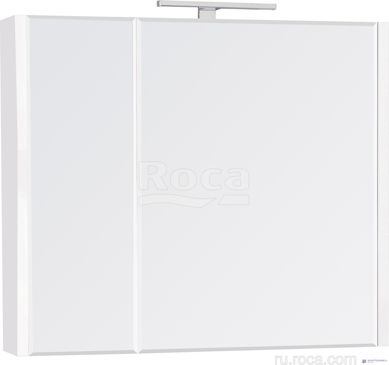 Зеркальный шкаф Roca Etna 80 белый глянец 857304806
