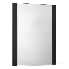 Зеркало Aquaton Ария 65 черный глянец 1A133702AA950 - фото