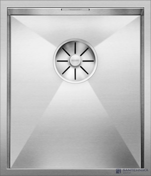 Кухонная мойка Blanco Zerox 340-IF (зеркальная полировка) - фото