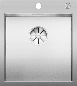 Кухонная мойка Blanco Zerox 400-IF/А (Durinox® с отводной арматурой InFino®) - фото