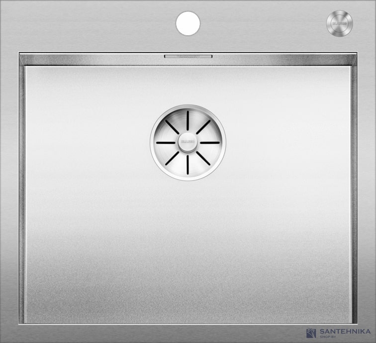 Кухонная мойка Blanco Zerox 500-IF/А (Durinox® с отводной арматурой InFino®)