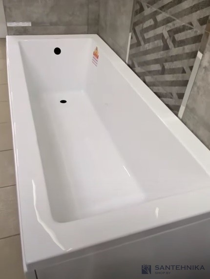 Акриловая прямоугольная ванна Bonito Home Delia 150x70