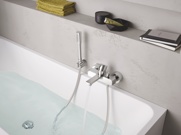 Смеситель для ванны с душем Grohe Lineare 33850001 - фото2